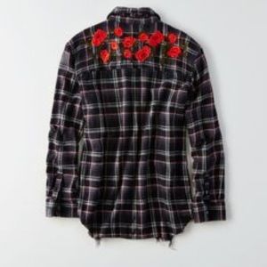 AEO🦅 destroyed flannel